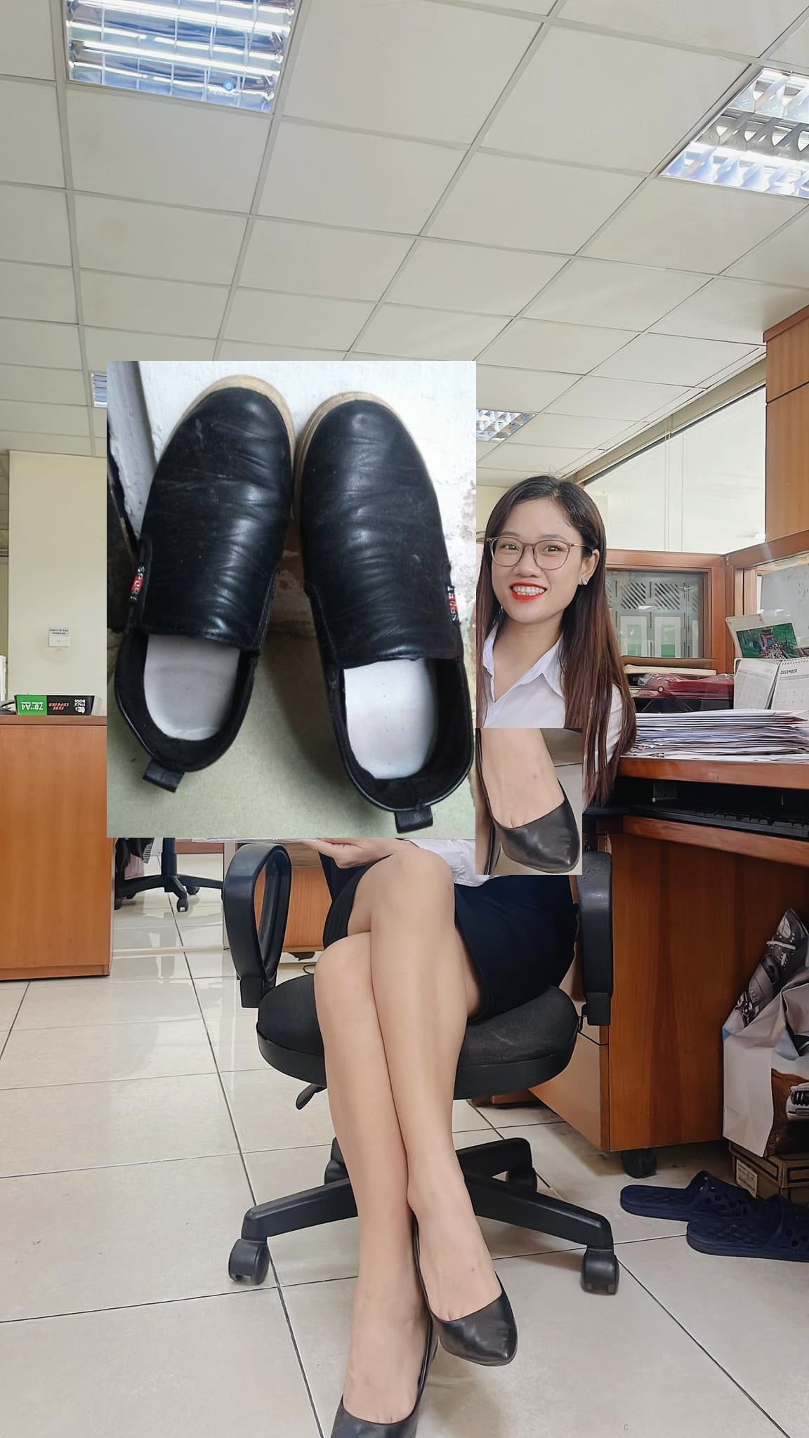 Giày cao gót cô Phương Thảo