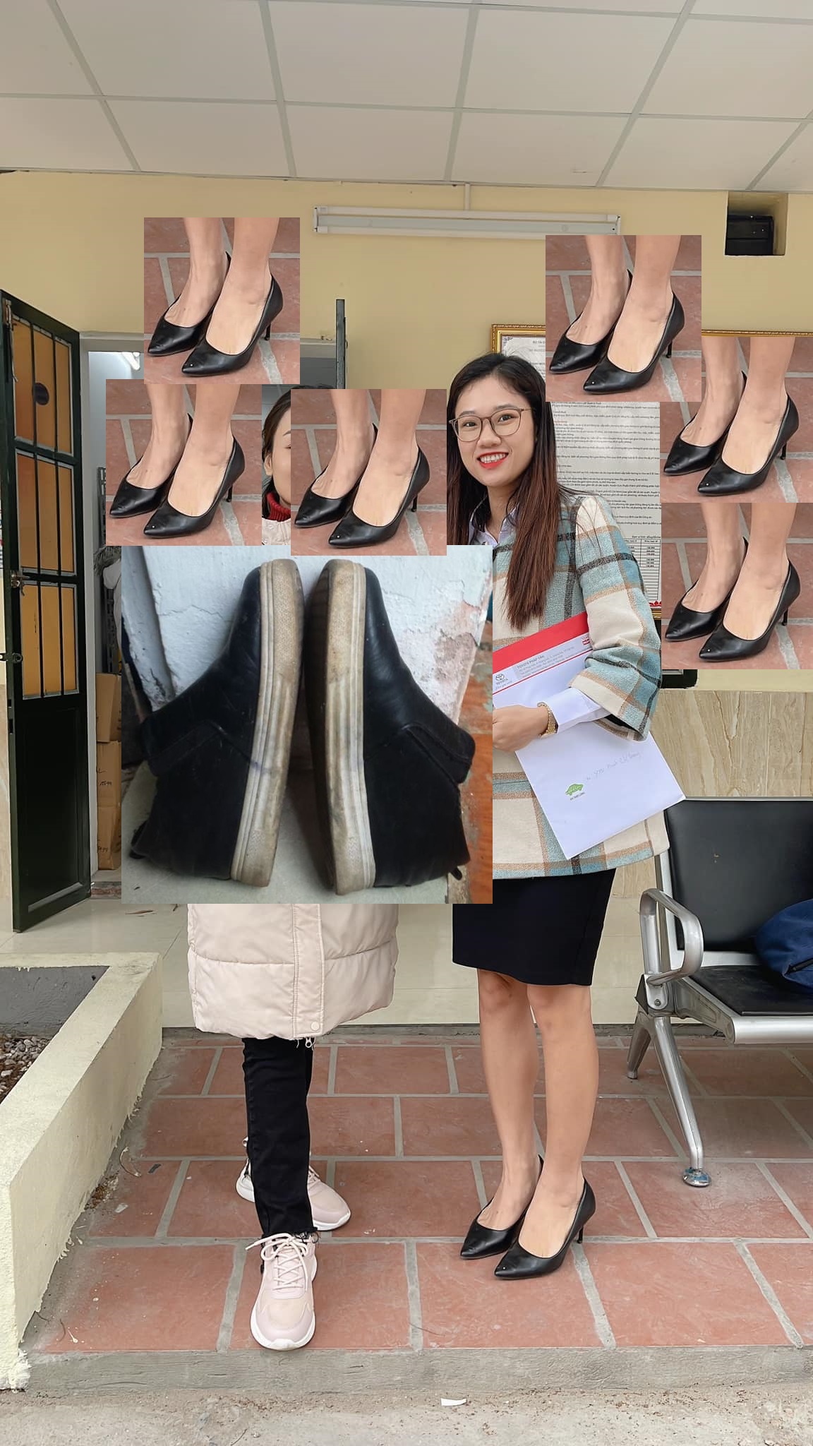 Giày cao gót cô Phương Thảo