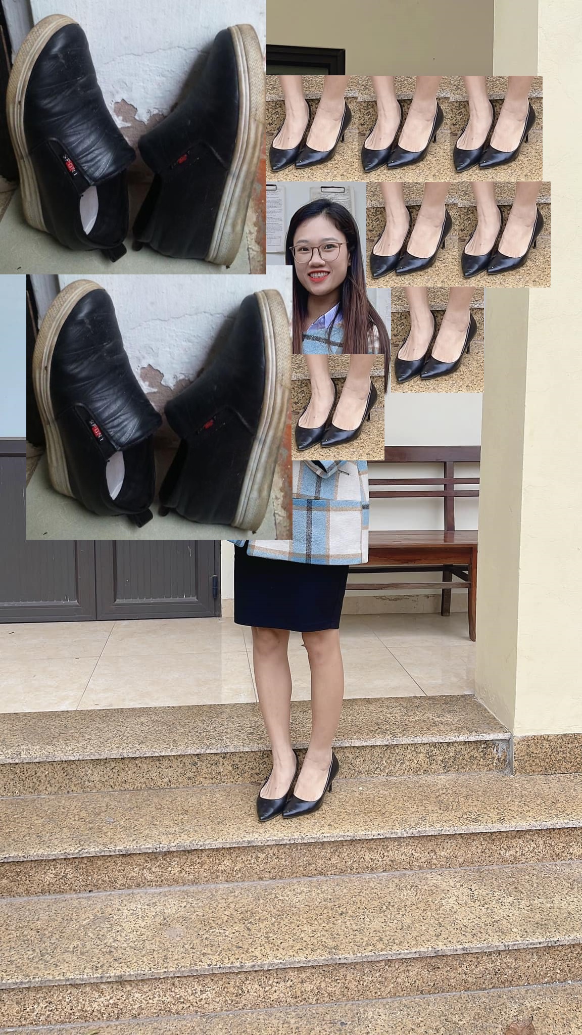 Giày cao gót cô Phương Thảo