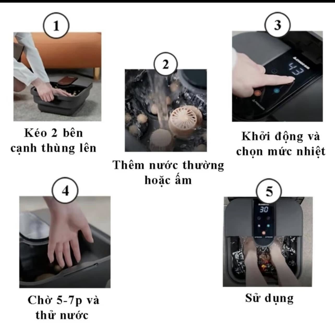 Máy Massage chân Thu Hiền Riori