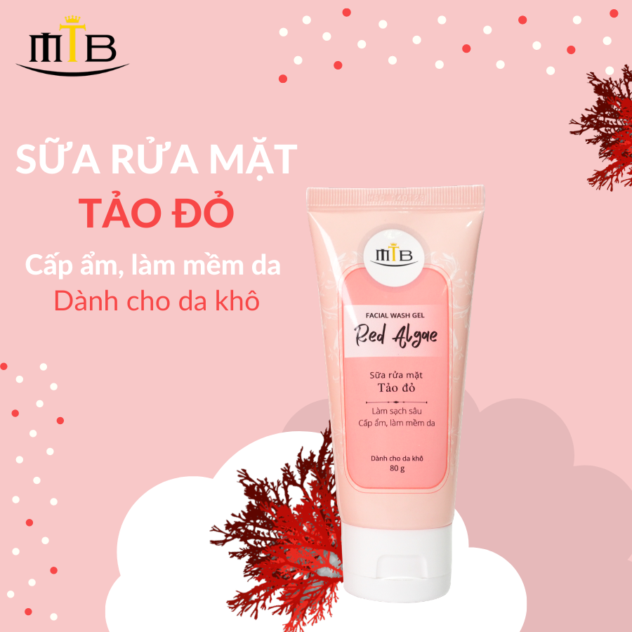 Sữa rửa mặt chiết xuất táo đỏ MTB