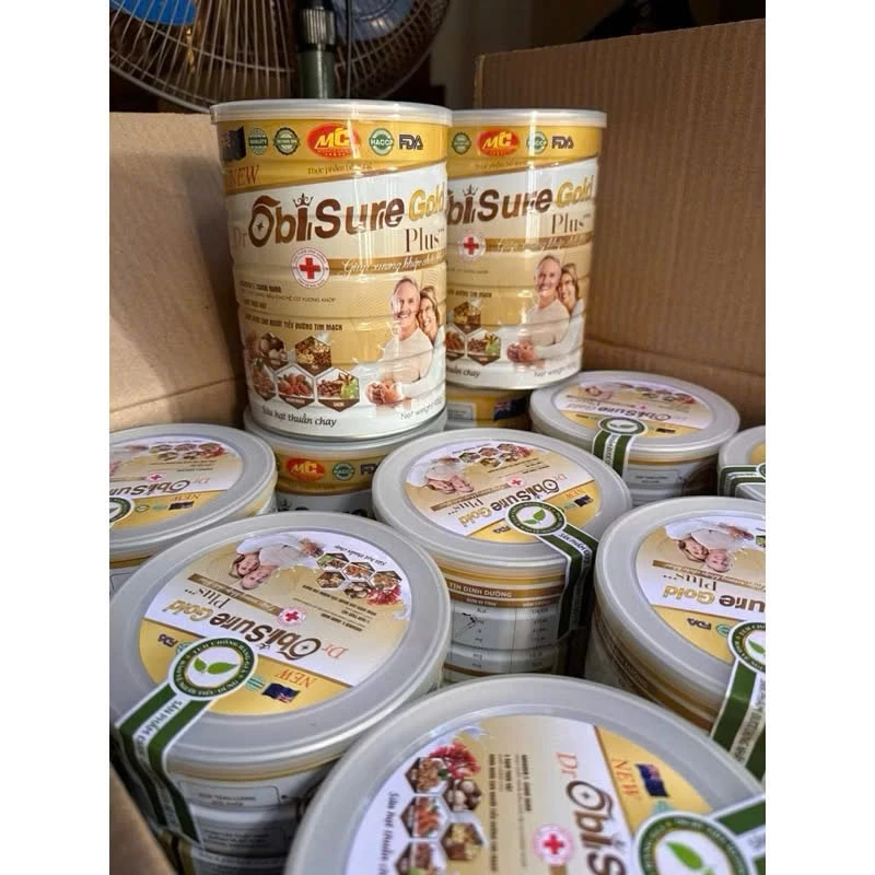 Sữa Bột Dr ÔBISURE GOLD PLUS lon 900g