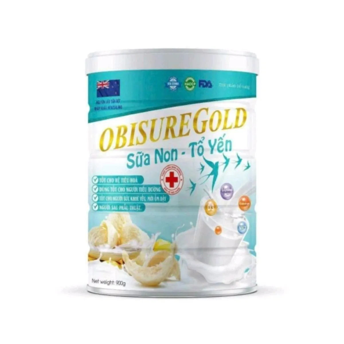 Sữa chính hãng Obisure Gold (sữa non - tổ yến)
