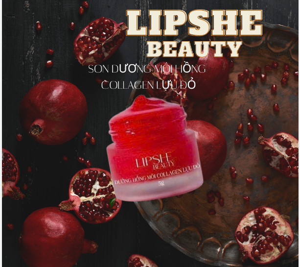 [Tặng 5 Mask] lựu đỏ Son dưỡng hồng môi lựu đỏ